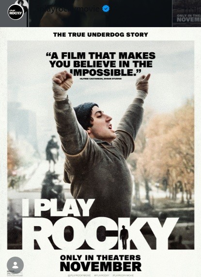 映画「I Play Rocky」のインスタグラム＠iplayrockymovieより