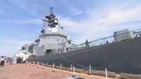 護衛艦「あきづき」　高松港　高松市サンポート