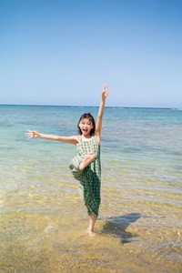 大熊杏優1st写真集「私らしく。」（秋田書店）より＝撮影・細居幸次郎