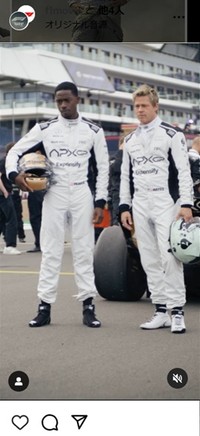 「F1/エフワン」のインスタグラム＠f1movieより
