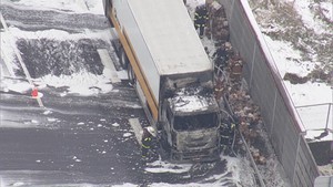 【速報】東北道上り線「仙台南ＩＣ－村田ＩＣ」仙台南部道路下り線「仙台南ＩＣ－山田ＩＣ」の通行止め解除　トラック炎上