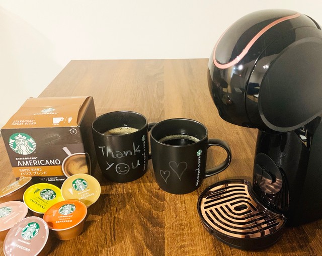 カップにメッセージを添えれば、バリスタ気分も味わえちゃうかも！？