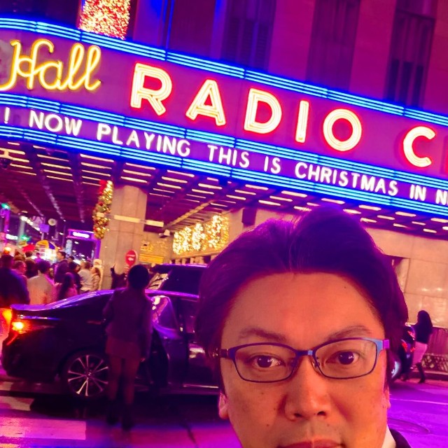 ラジオシティーにて