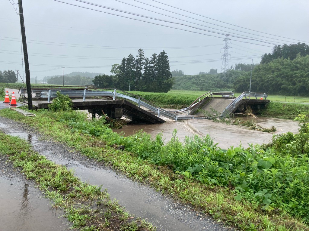 宮城県が大崎市と松島町に災害救助法の適用を決定