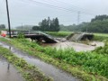 宮城・大崎市　崩落した橋