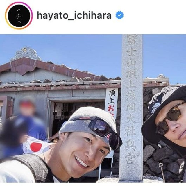 市原隼人インスタグラム＠hayato_ichiharaより