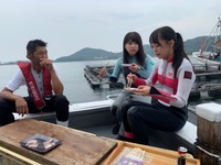 【特集】この先も瀬戸内海と⑳　STU48　オリーブハマチの養殖現場へ