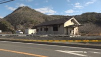 火事があった住宅　井原市芳井町川相