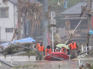 球磨川のほとり、何度も水に襲われた我が家　気候変動が命を奪う現実、もう起きている