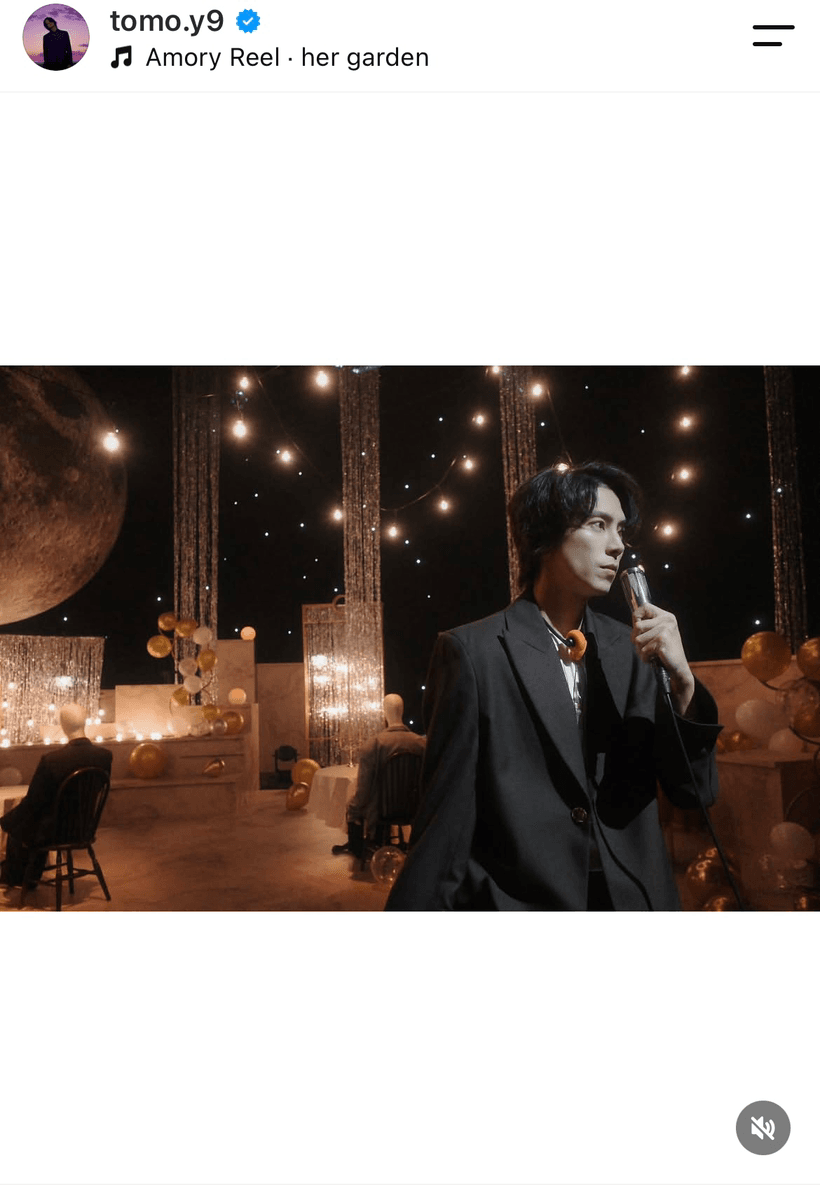 山下智久(@tomo.y9)さんのインスタグラムより