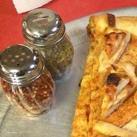 アメリカ精神を体現したピザとは？（山口慶明さん提供）＝一部トリミングしています