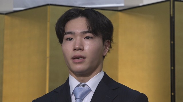 スポーツ大賞を受賞／岡 慎之助 選手