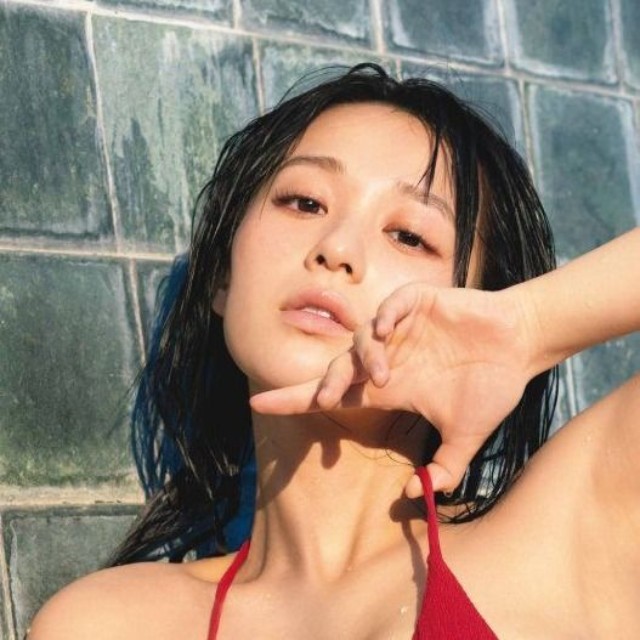 髙野真央 1st写真集「まおのこと、」より本人のお気に入りカットⓒ佐藤裕之／講談社 