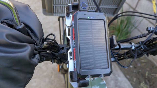 後日、グリップヒーターを装着して更に快適に／加齢た声さん（@karetakoe）提供