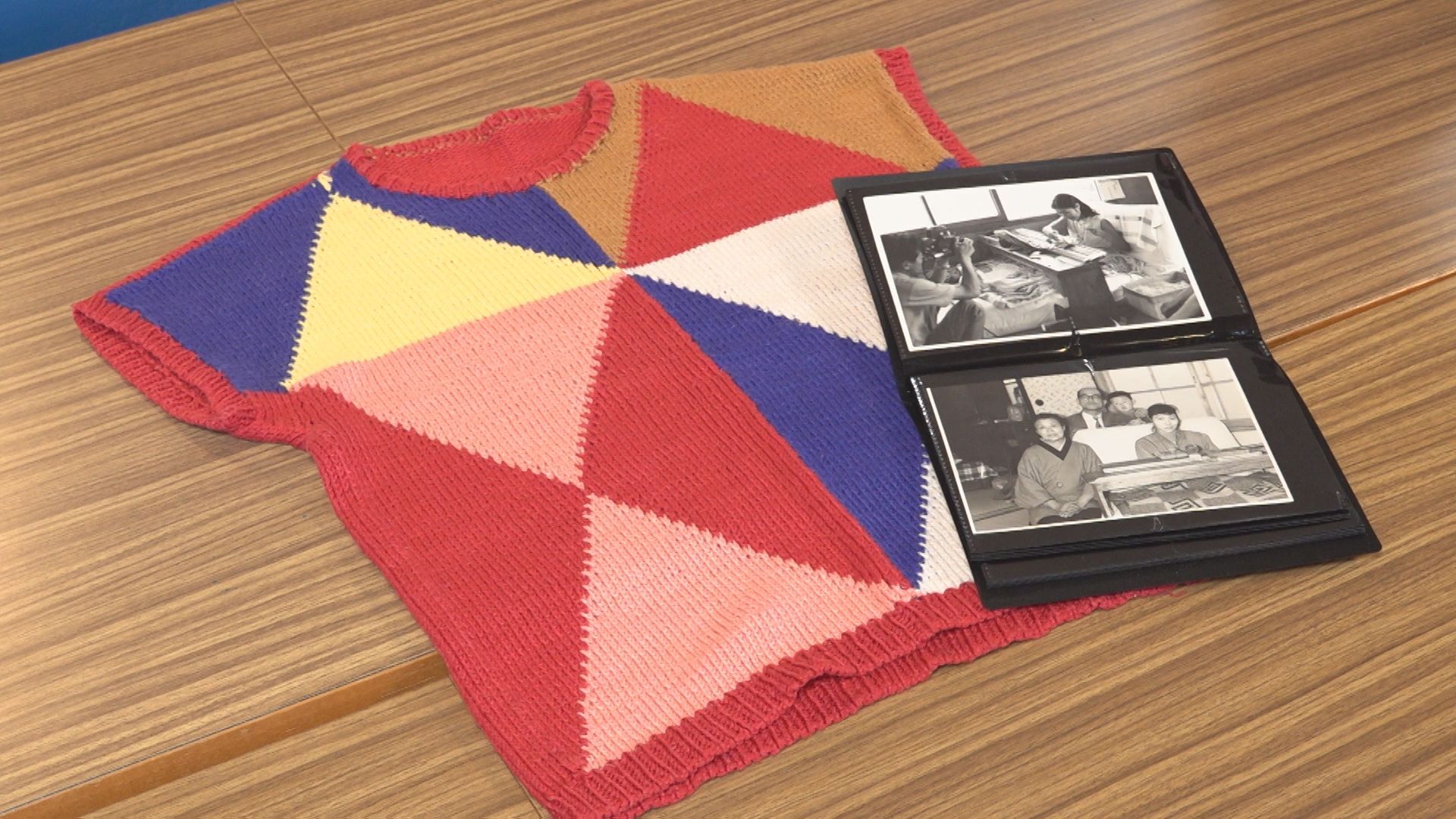 被爆者が編んだセーターが語る歴史