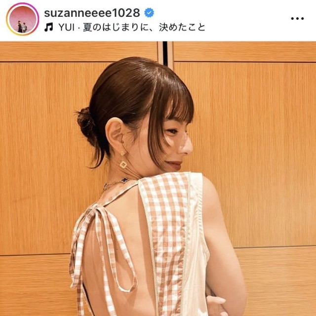 スザンヌのインスタグラム＠suzanneeee1028より