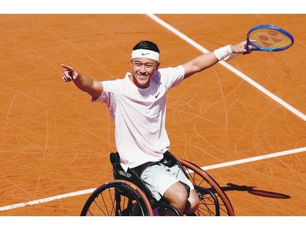 小田凱人選手が全仏4連覇 ｜ 朝日小学生新聞 | 朝日中高生新聞