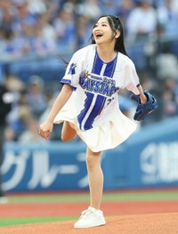 地元の神奈川で登板した門松みゆき