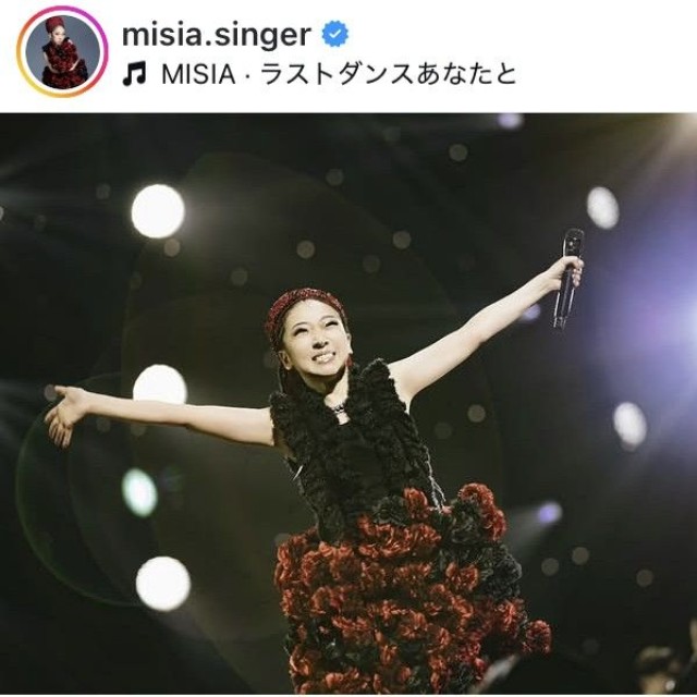 MISIAインスタグラム＠misia.singerより