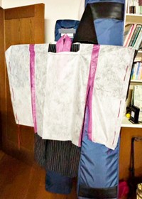 「ペア碁ワールドフェスティバル2025」のために衣装を手作り（画像提供：フウセンカヅラさん）