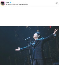 俳優のディーン・フジオカさん（本人の公式インスタグラムから）