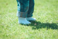 雨の日も晴れの日もお気に入りの長靴〜♬