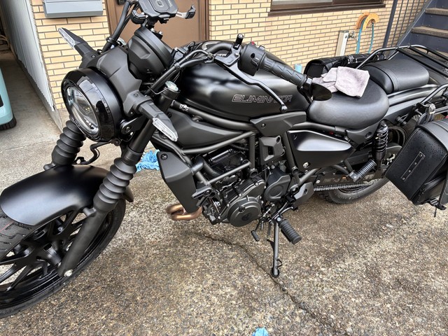 塩をそのままにすると錆の原因になるので、帰宅後全部水洗いしてコーティングもしたそう（限界サラリーマンKTさん提供）