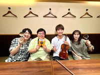 TAIRIKさん「『ヒルナンデス！』に出演させて頂きました！ 坂下千里子さん、タイムマシーン3号の山本さん、関さんのお陰で、とんでもなく楽しいロケでした」（TAIRIKさんのXから）