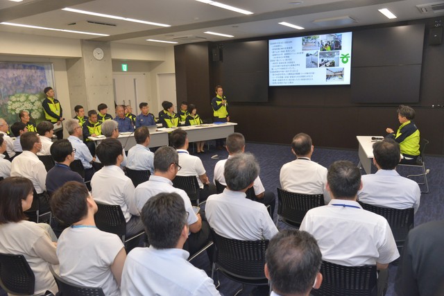 熊本の被災地での活動を総社市の職員が報告　岡山【熊本で最大震度7】