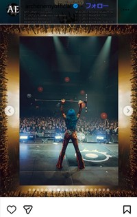 アーチ・エネミーのインスタグラム＠archenemyofficialより