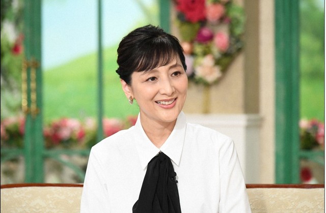 「徹子の部屋」に出演する生田智子＝テレビ朝日提供