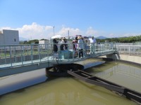 資料 下水道見学会（香川県下水道公社提供）