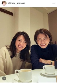 進藤晶子アナのインスタグラム＠shindo__masakoより