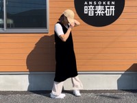 こちらが世界一黒いワンピース（暗素研提供）