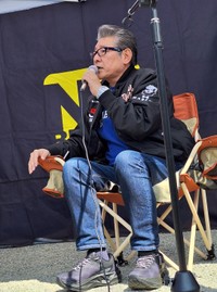 社会問題にも切り込む元「シブがき隊」の布川敏和＝神奈川県・茅ヶ崎中央公園