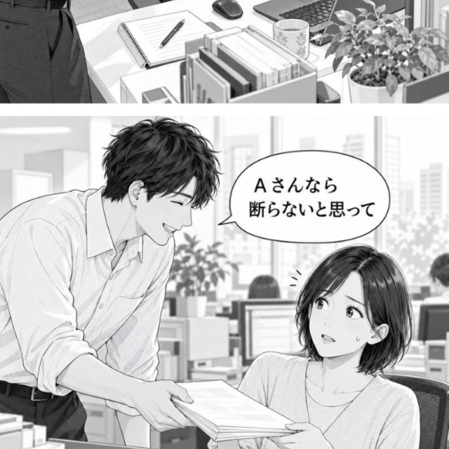 軽く扱われないために意識すること①　※この画像はAIで作成した、イメージ画像です