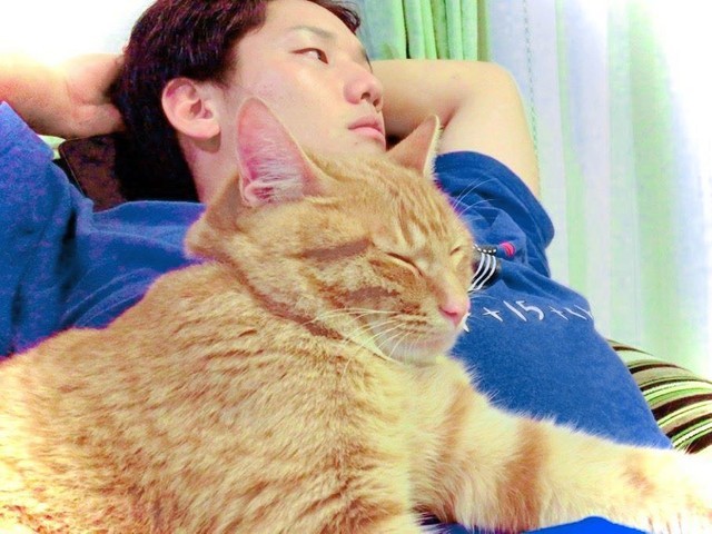 ご主人様とくつろぐ