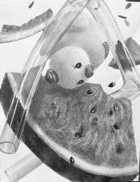 ななさんが描いたデッサン（画像提供：ななさん）