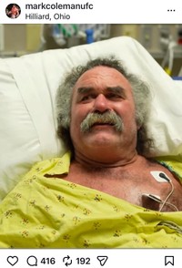マーク･コールマンのインスタグラム（＠markcolemanufc）より