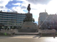 ソフィアにあるロシア皇帝アレクサンドル2世像