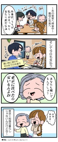 「東京で稼いでるんでしょ？」