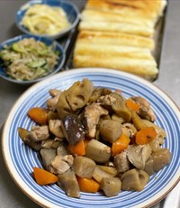 夕食の筑前煮（提供：lemonさん）