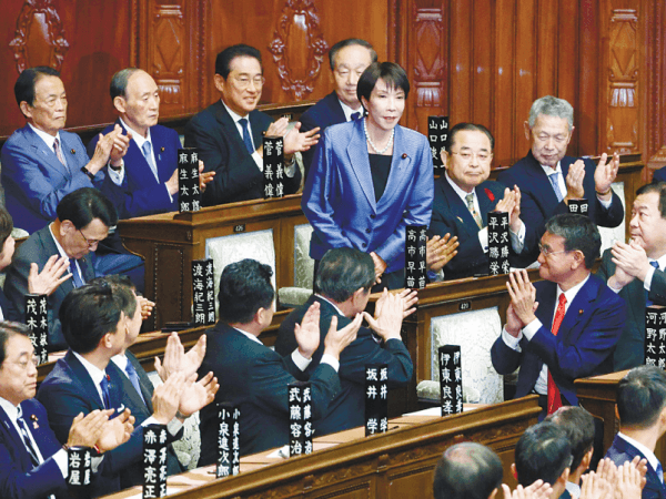 高市早苗さんが総理大臣に ｜ 朝日小学生新聞 | 朝日中高生新聞