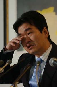 「僕が100％悪い」と暴行した女性に対し全面的に詫びた島田紳助＝2011年撮影