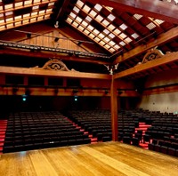 能舞台から見た客席