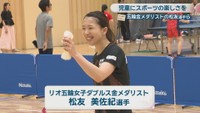 リオ五輪女子ダブルス金メダリスト／松友美佐紀 選手