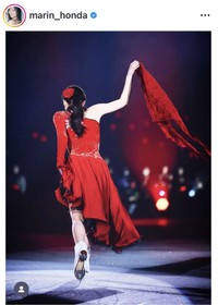 本田真凜のインスタグラム＠marin_hondaより