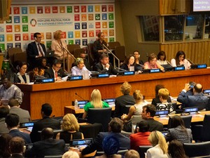 World will not give up on the future. [Report on High-level Political Forum]