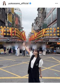 浅野ゆう子インスタグラム＠yukoasano_officialより