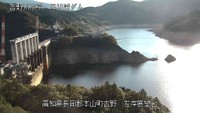 早明浦ダム　7日午後4時15分ごろ　提供：水資源機構